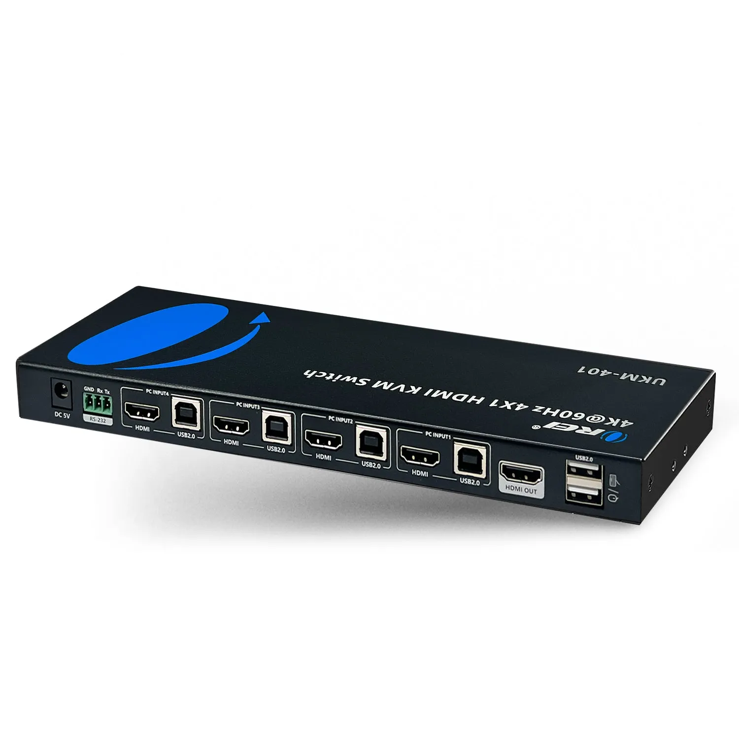 Ultra HD 4K 4x4 HDMI KVM Switch Keyboard & USB Peripheral Control(UKM-401)