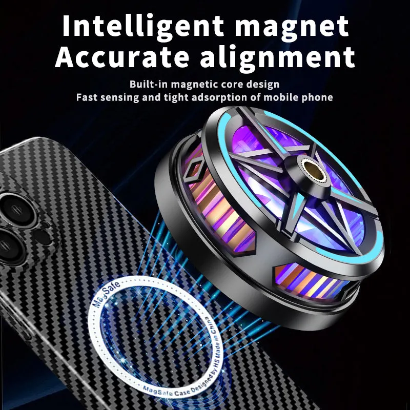 Ultra-thin Carbon Fiber Magnetic Radiator Phone Case For Samsung Galaxy S23