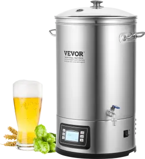 Vevor Electric Brewing System 8 Gal. All-in-One Home Beer Brewer New