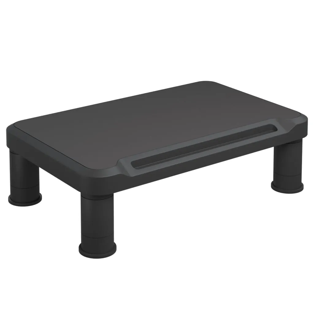 vidaXL Monitor Stand Black 38x24x10.5 cm