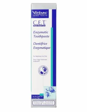 Virbac C.E.T. Enzymatic Dog Toothpaste 70g (Poultry)