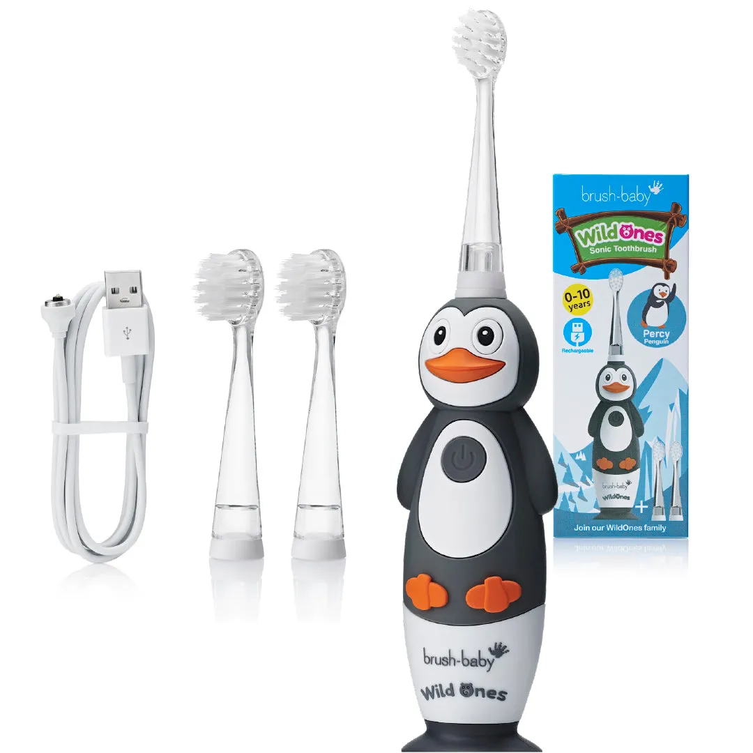 WildOnes™ Penguin Rechargeable Toothbrush Gift Set