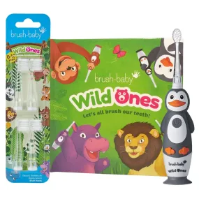 WildOnes™ Penguin Rechargeable Toothbrush Gift Set