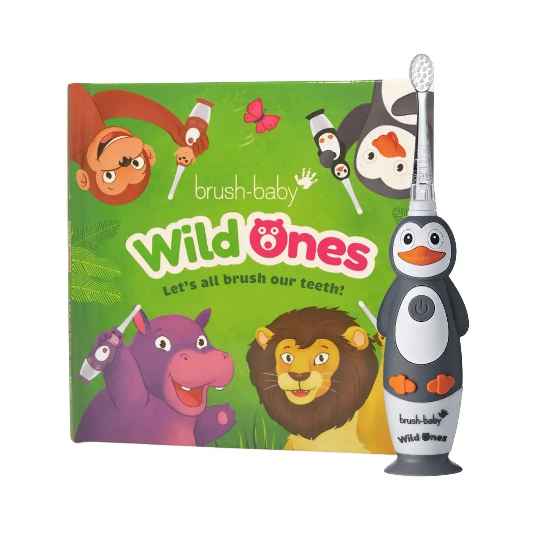 WildOnes™ Penguin Rechargeable Toothbrush Gift Set