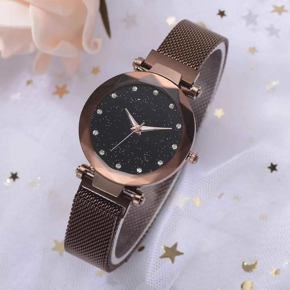 Women's Simple Watches Magnetic Starry Sky Fashion TCS0908