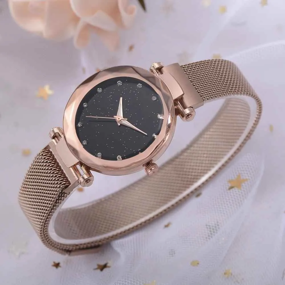 Women's Simple Watches Magnetic Starry Sky Fashion TCS0908