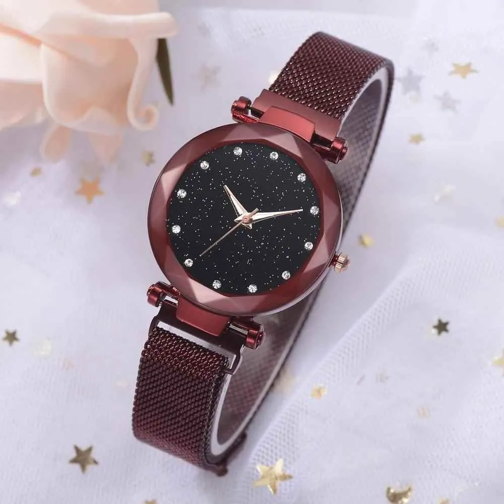 Women's Simple Watches Magnetic Starry Sky Fashion TCS0908