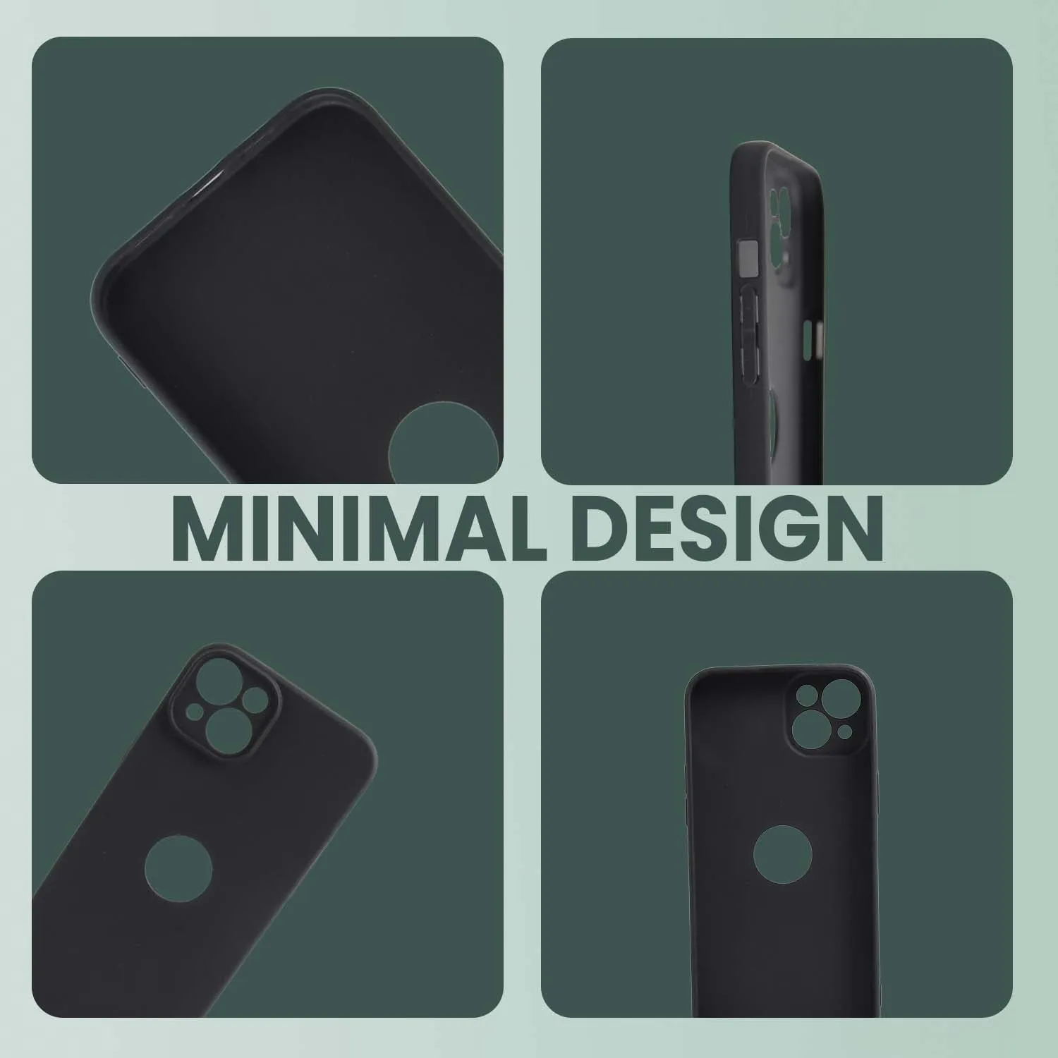 Z-Black Matte Case For Iphone