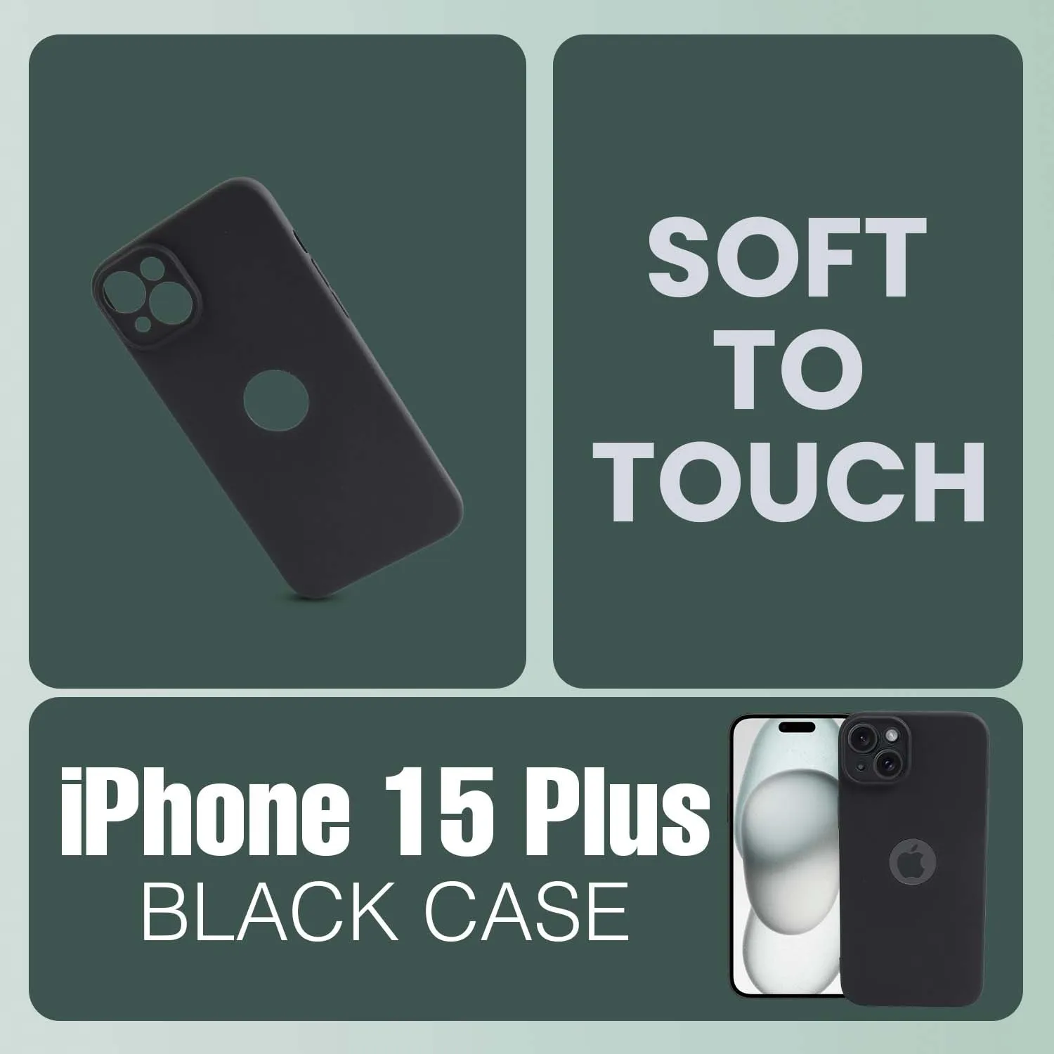 Z-Black Matte Case For Iphone